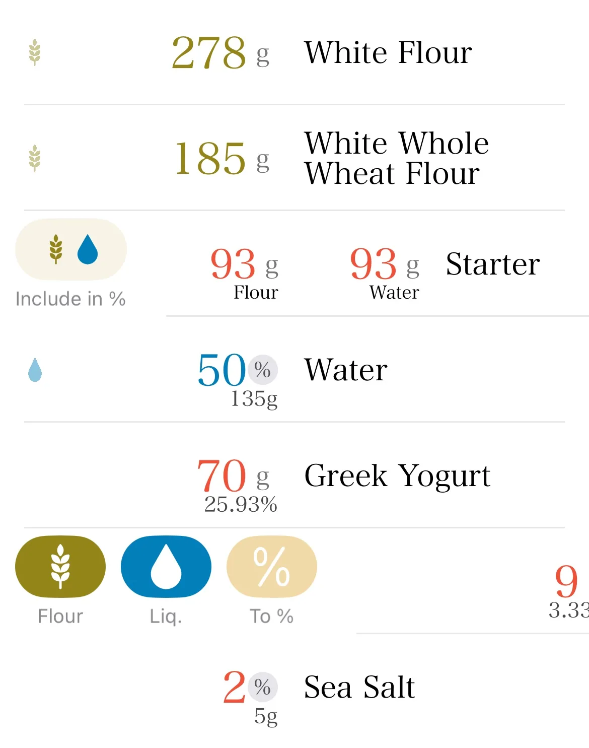 Ingredient swipe actions tutorial screen
